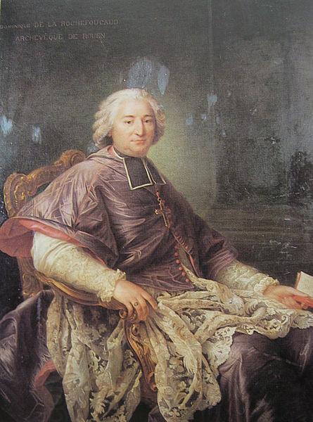 Francois-Hubert Drouais Portrait of Cardinal de la Rochefoucauld